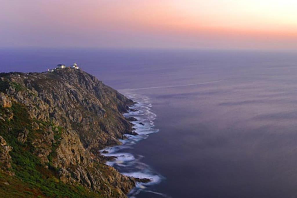 شقة Piso A Capela Con Vistas Al Mar فينيستيري المظهر الخارجي الصورة