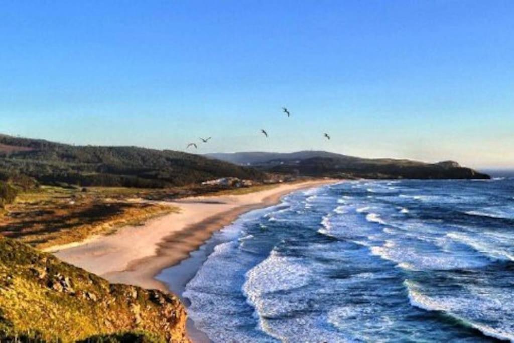شقة Piso A Capela Con Vistas Al Mar فينيستيري المظهر الخارجي الصورة