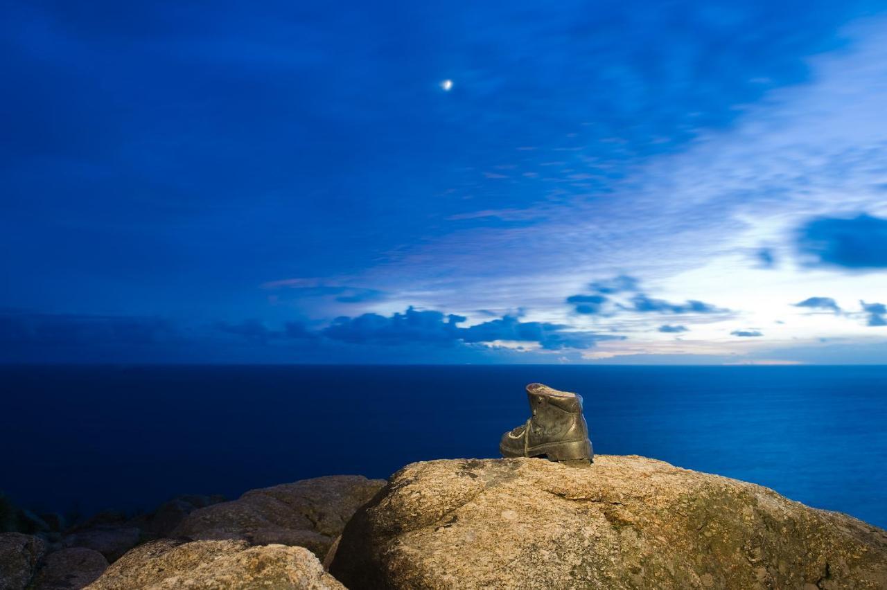 شقة Piso A Capela Con Vistas Al Mar فينيستيري المظهر الخارجي الصورة