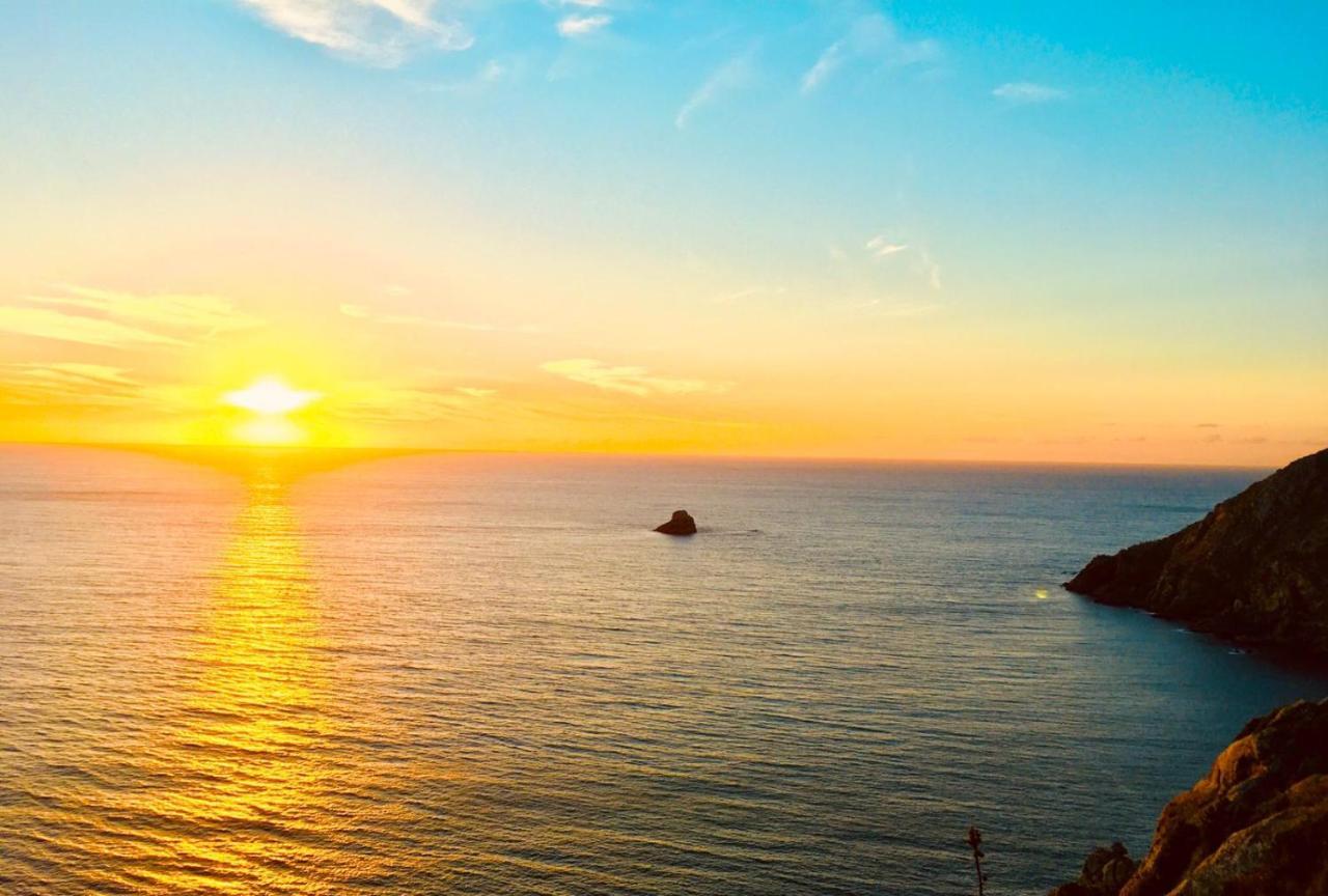 شقة Piso A Capela Con Vistas Al Mar فينيستيري المظهر الخارجي الصورة